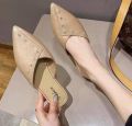 Half Shoes Casual Slip-On for ladies best quality Nylon Rubber Shoes and loafers. 