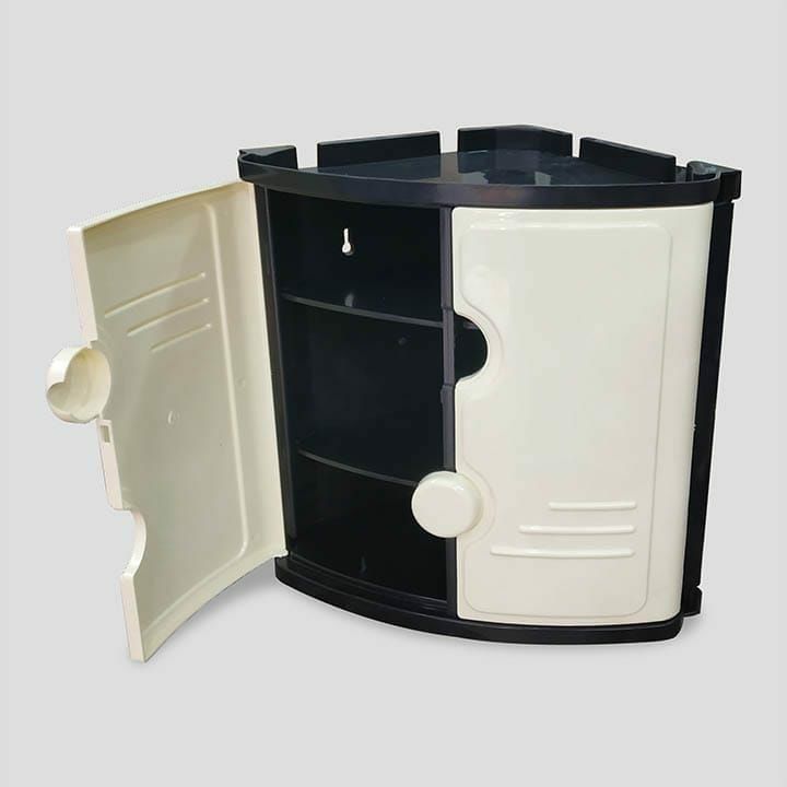 Bathroom Corner Cabnit for bathroom accessories for your material to save it in your washroom (Easyfix) (Free Delivery)