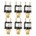 Heavy Duty Air Compressor Pressure Control Switch 12 V 1/8 inch End Copper Air Horn Pressure Switch Replace. 