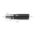 XLR 3 Pin to four pin Fe Plug Adapter for Microphone Mic DSLR. 