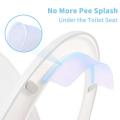 Toilet Splash Guard Urine Deflector 10 Inch High Density Hydrophobic Anti Splash Pad for Bathroom Apartment Dorm Public Restroom.