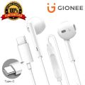 GIONEE Handfree - 100% Original Gionee Pure Imported Handfree, High Quality Deep Bass / Sound - Earphones - Headphones -Handfree - Gaming earphone - Handsfree earbuds - Headphones - stereo sound handsfree - SweatProof Crystal-Clear Audio Deep-Bass. 