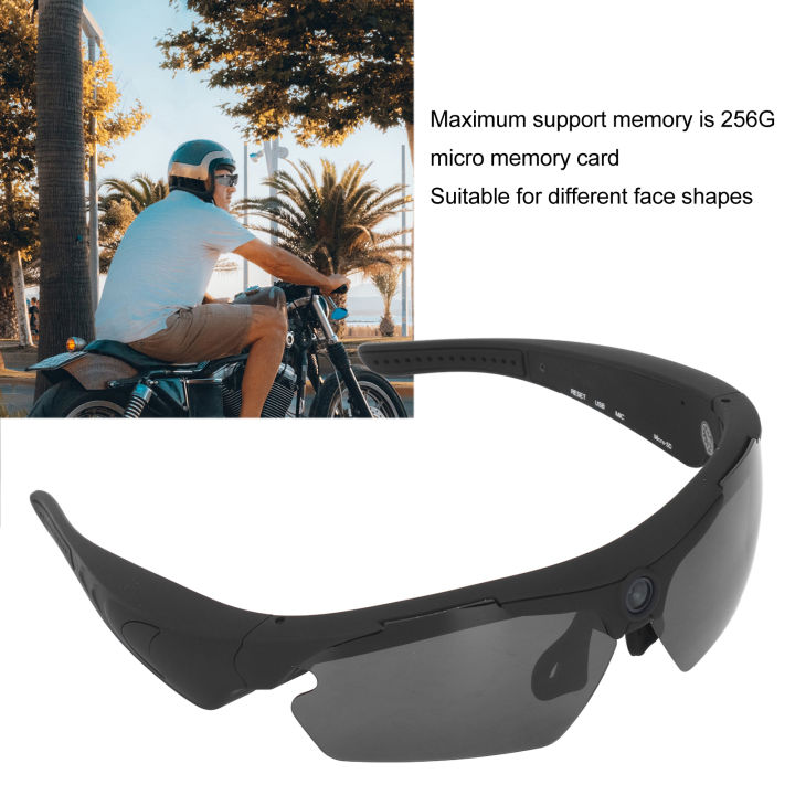 Camera%20Sunglasses%20Maximum%20Support%20256G%20HD1080P%20Camera%20Glasses%20Record%20Wonderful%20Moments%20Video%20Recording%20for%20Hiking%20for%20Driving%20-%20Image%202