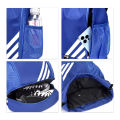 Drawstring Soccer Carrying Bag Portable Swimming Bag Elastic Waterproof Adjustable Shoulder Strap Durable for Training Equipment. 