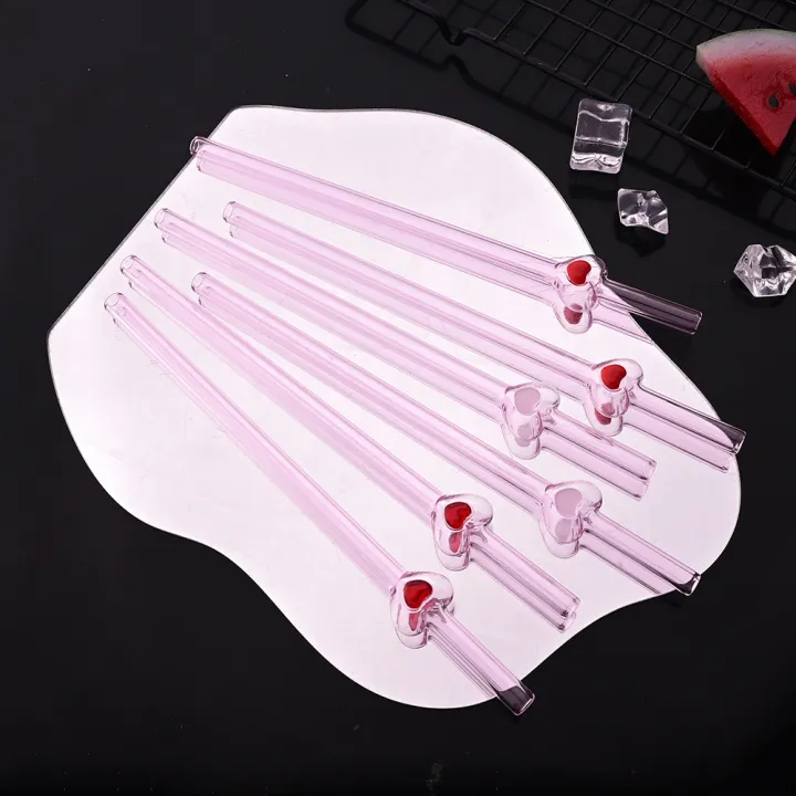 4Pcs%20Reusable%20Straws%20Glass%20Straws%20Heart%20Design%20with%201%20Cleaning%20Brush%20for%20Smoothies%20Milkshakes%20Juices%20,Valentine's%20Day%20%20-%20Image%206