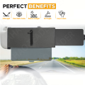 1Pcs PC Car Sun Visor Extender Anti-glare Sun Blocker Car Window Sunshade And UV Rays Blocker Universal For Cars Accessories. 