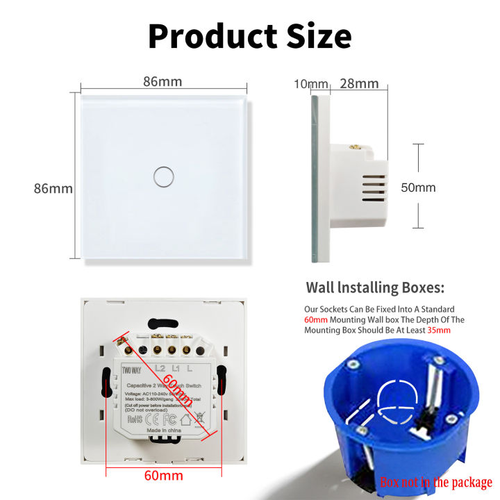 Two%20Way%201gang%202gang%20Wall%20Touch%20Dual%20Switch%20EU%20Standard%20Light%20Switch%20With%20Tempered%20Glass%20For%20Bedside%20Staircase%20No%20Wifi%20No%20RF433%20-%20Image%203