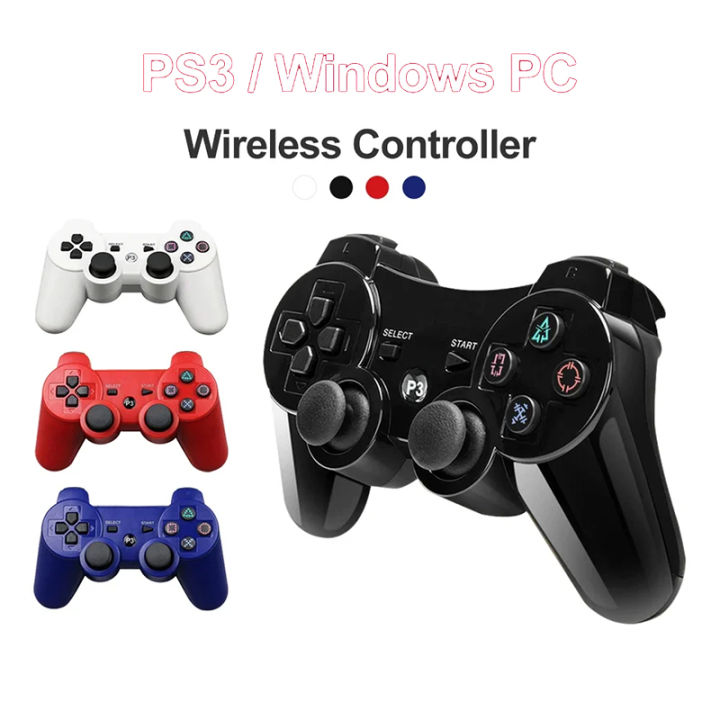 Controller for PS3 Slim Pro Joystick Gamepad Dual Vibration Wireless