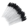 100PCS Eyelash Mascara Brushes Disposable Lash Crystal Eyelash Brush Makeup Kits for Eyelash Extensions and Eyebrow Brush. 