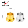 10pcs RCA Dust Caps Pure Copper Gold Plated or Rhodium Plated Audiophile Grade RCA Antioxidant Metal Protective Cover.