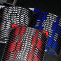 For YAMAHA LC135 V1 V2 V3 V6 V7 V8 17 Inches Reflective Motorcycle Wheel Hub Stickers Moto Inner Rim Stripe Decal Accessories. 