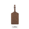 PU leather aircraft logo luggage tag, anti loss with name card, suitable for luggage and travel bags. 