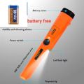 Gold detector machine gold metal detector gold detector metal detector handheld pin pointer gold metal detector pin pointer for treaser search waterproof positioning rod detecting LED light with bracelet. 