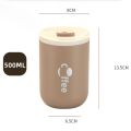 16.9oz Stainless Steel Cups Coffee Mug Leak-Proof Travel Car Vacuum Flask Insulated Cup Milk Tea Water Bottle. 