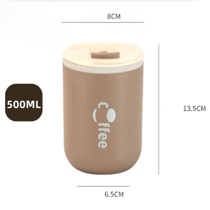 16.9oz%20Stainless%20Steel%20Cups%20Coffee%20Mug%20Leak-Proof%20Travel%20Car%20Vacuum%20Flask%20Insulated%20Cup%20Milk%20Tea%20Water%20Bottle%20-%20Image%205
