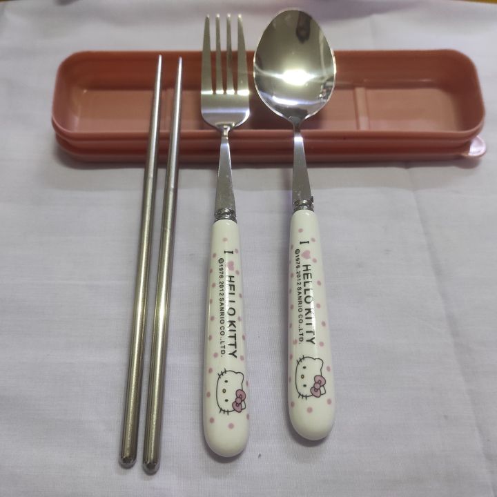 Cartoon%20Stainless%20Steel%20Spoon%20Fork%20Chopsticks%20Portable%20Suit%20Cute%20Kid%20-%20Image%205
