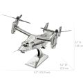 V-22 Osprey 3D Metal Puzzle Model Kits DIY Laser Cut Puzzles Jigsaw Toy For Children. 