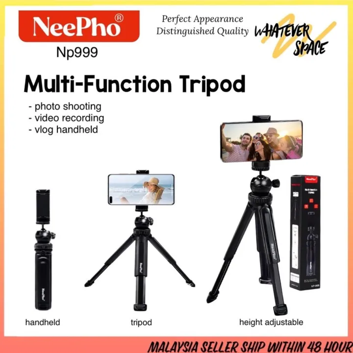 NeePho%20Np-999%20Tripod%20Multi%20Function%20Tripod%20Handheld%20Extendable%20Selfie%20Stick%20Tripod%20Stand%20fo%20-%20Image%207