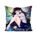 Chitanda Eru Anime Hyouka Pillow Case Square Pillow Bedroom Sofa Leisure Comfort Cushion Car Living Room Home Decoration 40X40. 