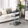 Small Spaces Rolling Computer Desk Corner Laptop Work Desk Printer Table Storage Customized. 