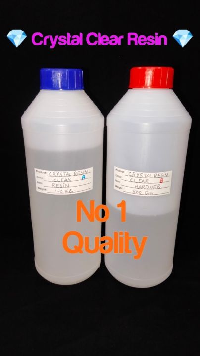 Resin Crystal clear , Art Resin Ratio 100% IMPORTED Epoxy Resin ...