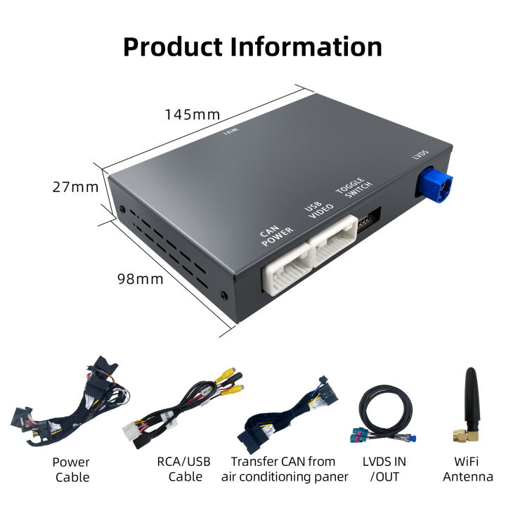 Wireless%20CarPlay%20Android%20Auto%20Retrofit%20Decoder%20Box%20Kit%20for%20Audi%20A6%20A7%202010-2015%20MMI%203G%20System%206.5/7%20Inch%20Screen%20Upgrade%20OEM%20Feel%20-%20Image%207