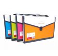 Plastic Expanding Bag File Folder with 13 Section Pockets, FC Size Multicolor. 