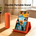 Flexible Phone Stand, Foldable Silicone Bracket Anti-Slip Anti-Fall, Multi-Angle Lazy Holder for Phone Tablet Home Office Travel.
