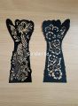 2 Mehendi Stickers for left hand ( Pair). 