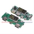 LED Dual USB 5V 2.4A Micro/Type-C USB Mobile Power Bank 18650 Charging Module Lithium Battery Charger Board Circuit Protection. 