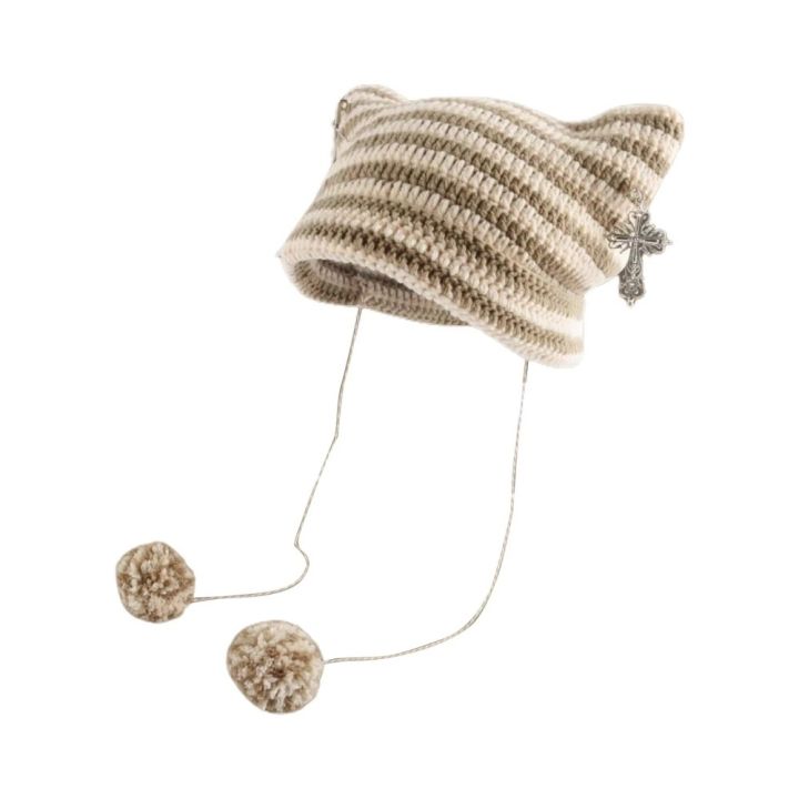 Y2K%20Beanie%20Hat%20Women%20Ins%20Devil%20Ear%20Striped%20Knitted%20Wool%20Cap%20Autumn%20Winter%20Hip-hop%20Crochet%20Cute%20Cat%20Ears%20Pointed%20Pullover%20Hats%20-%20Image%207