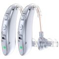 Rechargeable Digital Hearing Aid Adjustable Tone Best Sound Amplifier Portable Deaf Elderly BTE Hearing Aid.