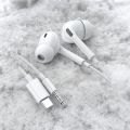 Alewa Type C Earphone for All Type C Devices | Super Bass Sound | Volume Keys | Stereo | Mic. 