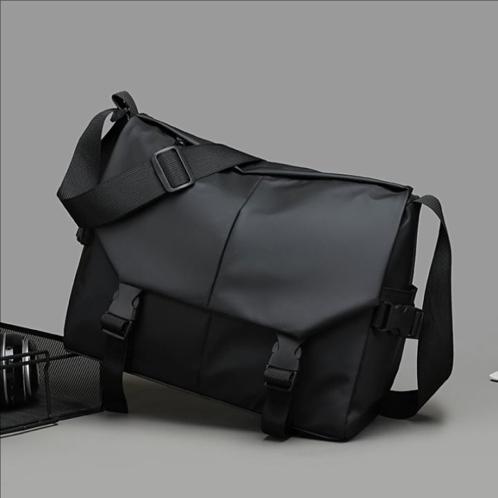 New Men's Casual Crossbody Bag Large Capacity  Storage Lightweight Oxford Shoulder Bag Fashionable Daily Travel Messenger Bag