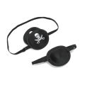 Soft Comfortable Pirate Eye Patch With High Elasticity Sponge Single Eye Cover For Halloween And Christmas Pirate-Themed Parties.