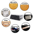 Metal Stamping kit 0-9 letter punch steel prefix 6mm series Metal Stamping kit with English letters number punch metal stamping kit. 