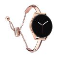 20mm Slim Jewelry Strap for Samsung Galaxy Watch 4 5 6 40mm 44mm 6 Classic Active 2 Women Metal Chain Band for Huawei GT3/2 42mm. 