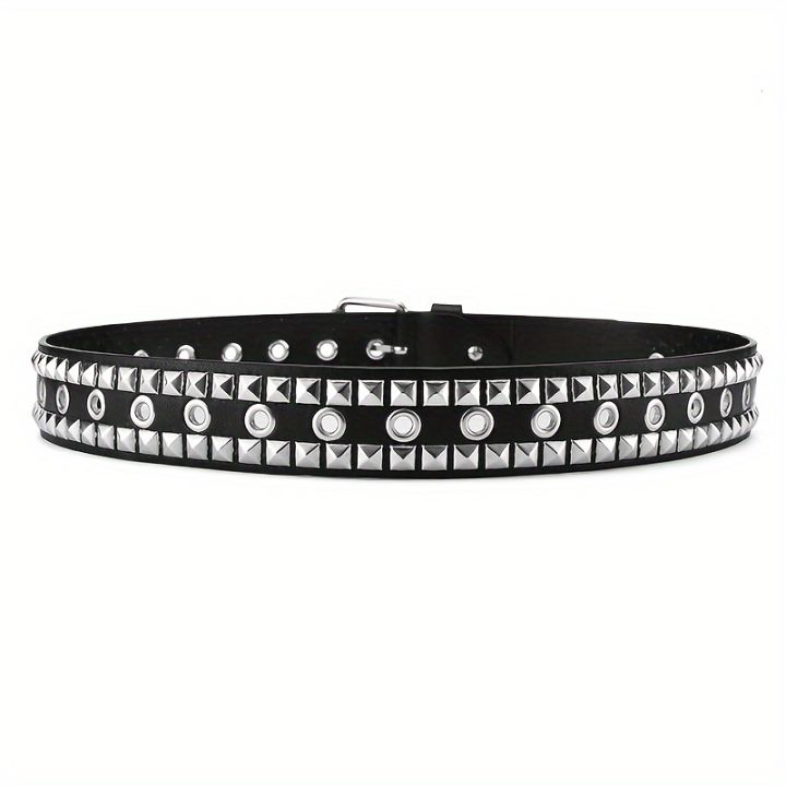 Punk%20Square%20Rivet%20Studded%20Belt%20Solid%20Color%20PU%20Leather%20Belts%20Hip%20HopJeans%20Pants%20Waistband%20For%20Women%20Men%20-%20Image%203