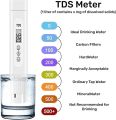 High Accuracy Digital Water Testing Kits for Drinking Water Quality, TDS & Temperature Meter with Home Water Purifier, Multifunctional Test, Simple and Easy to Use, Portable Design. 