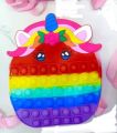 Pop It Bag Cute Unicorn Casual Backpack for Girls. 