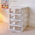 💦Free stickers🌈Multi-function storage box desktop drawer storage rack small drawer box. 