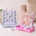 Baby bottle draining rack, convenient drying rack, storage rack, hanging draining device, baby water cup drying stand.