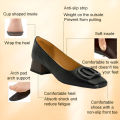 Spring New Women Flats Round Toe Shallow Slip On Ladies Casual Ballet Shoes Soft Leather Eelgant Dress Shoes. 