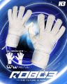 5 inch mini mall X H3 finger safe goalkeeper gloves (ROBO3 H3 free gift). 