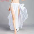Wholesale Skirt Chiffon Dress For Women India Practice Skirt Free Shipping 6 Colors High Spilt Clothes.