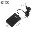 Electric Piano Sustaining Pedal ABS Black Electronic Piano  Sustain Pedal Wear-Resistant and Non-Slip Keyboard Accessories. 