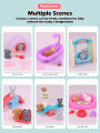 Kids Pet Care Pretend Play Set, Montessori Educational Role Play Toy Feeding Grooming Role Play Toy for Boys Girls  3+. 