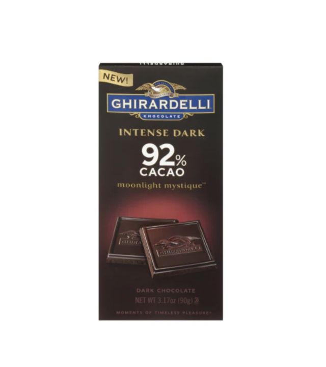 Ghirardelli Mint Intense Dark Bar 92% Cacao Bar 100g