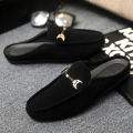 Men's Formal Summer Soft Sole Business Work Shoes Waterproof Lightweight Genuine Leather Men's Loafers Men's Flat Breathable. 