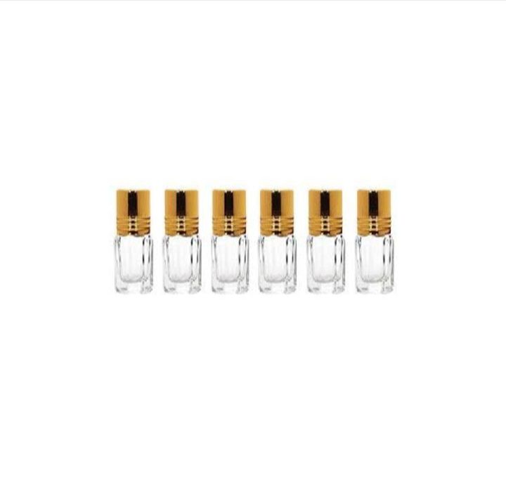 Glass Attar Empty 3 ml bottle   (Khali bottle) 12 pcs |